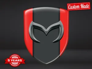 Mazda Domed Decals Max Robust Elegant Pro Leistung
